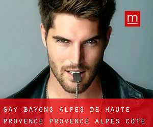 gay Bayons (Alpes-de-Haute-Provence, Provence-Alpes-Côte d'Azur)